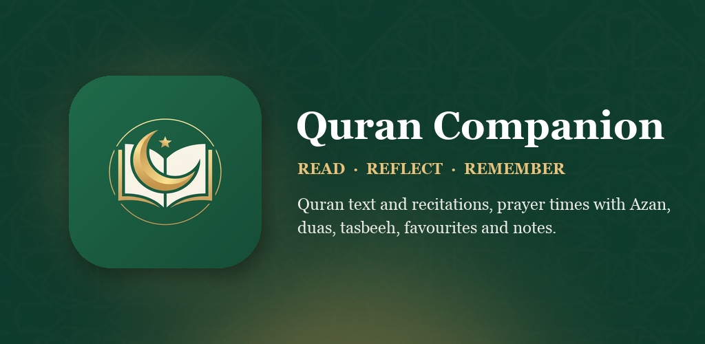 Quran Companion on a phone